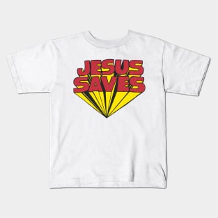 JESUS SAVES Kids T-Shirt